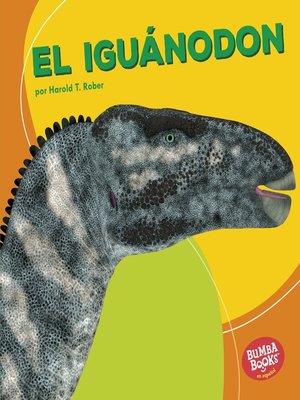 cover image of El iguánodon (Iguanodon)